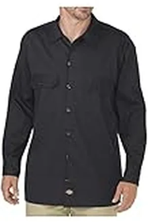 Dickies Heren Flex Twill werkshirt met lange mouwen, , XL