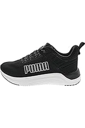 PUMA Unisex SOFTRIDE Astro T Road hardloopschoen, zwart wit, 10.5 UK, Zwart Wit, 45 EU