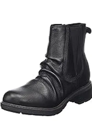 Clarks Hearth Rose Modieuze dameslaarzen, zwart leer, 40 EU, , 40 EU
