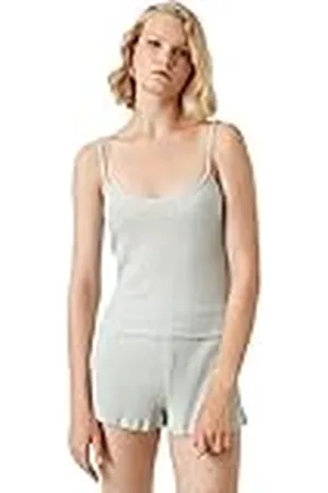 Koton Dames Cotton Strappy Knit Pyjama Top Tanktop, , M