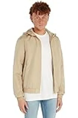 Calvin Klein Jeans Gewatteerde overgangsjas met capuchon voor heren, , XS