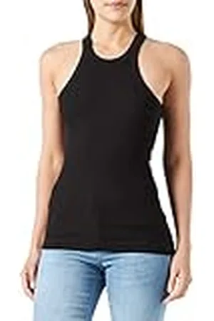 G-Star RAW Dames Italian Army Ultra Slim Tank Top T-shirt, Zwart (dark black D289-6484), XXS, , XXS