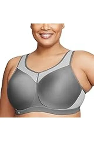Glamorise Sportbeha voor dames, Grijs, 95E