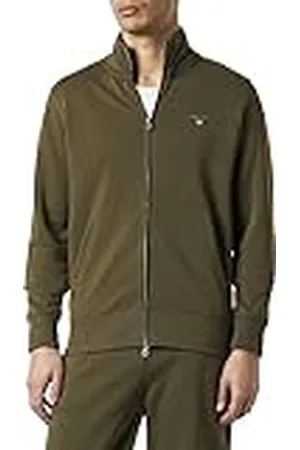 GANT Heren Original Full Zip Cardigan Gebreid jack, , Standaard, , XS
