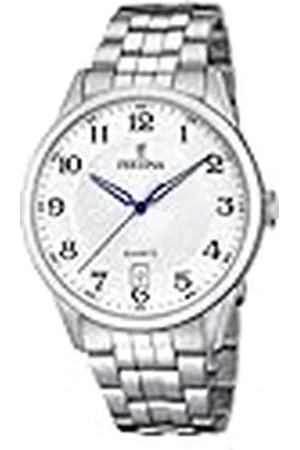 Festina Analoog kwartshorloge voor heren, met roestvrij stalen armband F20425/1, , armband