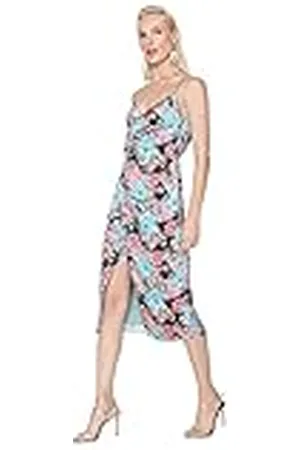 Trendyol Vrouwen Vrouw Midi Basic Regular Fit Geweven Jurk Slim, , 32