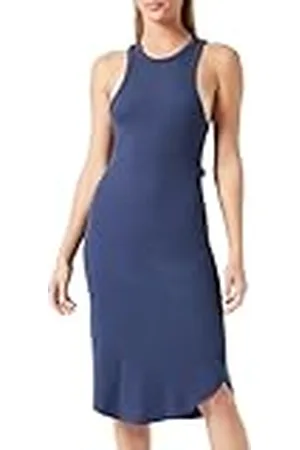 Replay Damesjurk, slimfit, rib jurk, , XS