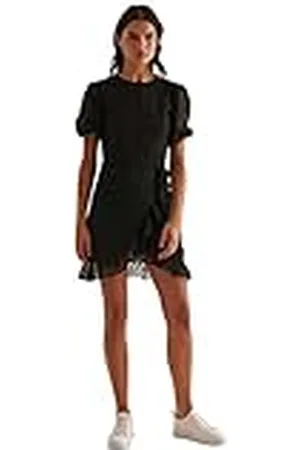 NA-KD Mini-jurk met ruches voor dames, casual, , 38
