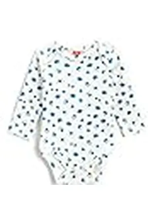 Koton Bedrukt lange mouwen bodysuit katoen trainingspak jongens, , 0/3 mese