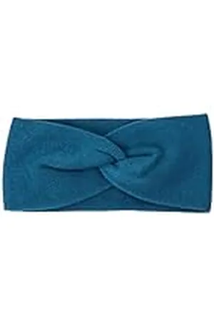 Kaffe Dames hoofdband met gebreide accesory slim fit breed met knoop detail, , Eén maat