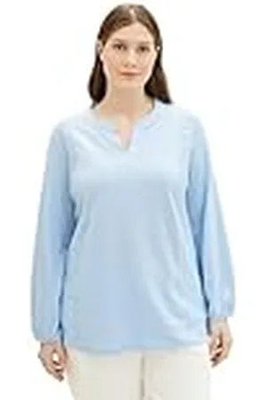 TOM TAILOR T-shirt met lange mouwen voor dames, , 50 NL