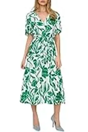 ONLY Onlhalia S/S Midi Dress WVN Noos, , M