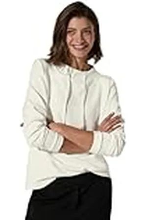 CECIL Solide T-shirt met glanzende details, , L