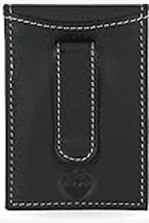 Timberland Mannen Slim Lederen Voorvak Creditcardhouder Portemonnee, , One Size, Slanke lederen portemonnee voor creditcardhouder aan de voorkant