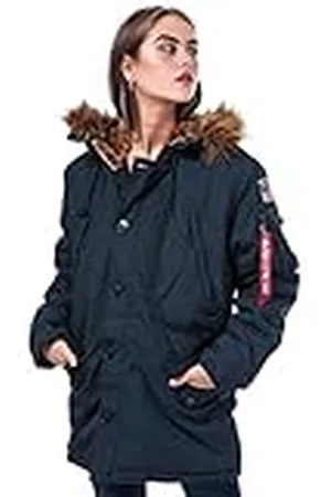 Alpha Industries Wmn Fleecejack voor dames - blauw - X-Small