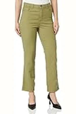 Kaffe Damesjeans, kleurrijk, cropped legs, straight fit, hoge taille, regular fit, dames, , 34