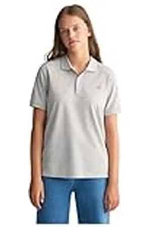 GANT Unisex Shield Ss Pique poloshirt voor kinderen, , 170