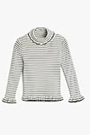 Koton Meisjes Turtle Neck Ribbed Ruffle Detail Soft Touch Sweater, , 5-6 Jaar