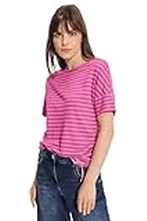 CECIL Dames B321511 Gestreept T-shirt, , XS, , XS