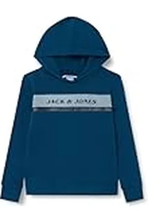 JACK & JONES Bestseller A/S Jongens Jjalex Sweat Hood Jnr capuchontrui, , 128 cm