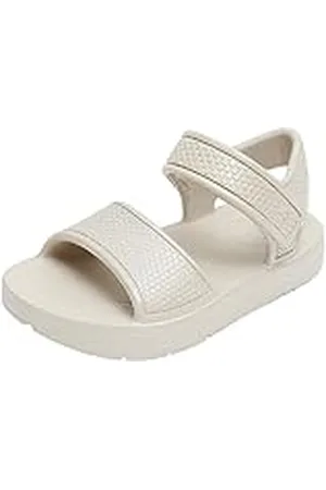 FitFlop Iqushion uniseks kindersandalen met achterband, solide flipflops, , 28 EU
