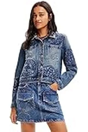 Desigual JACKET_LORETO, 5053 DENIM MEDIUM WASH, S, , S