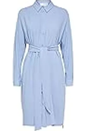 SELECTED ONLY Slfviva-tonia Long Linen Shirt B voor dames, , 38