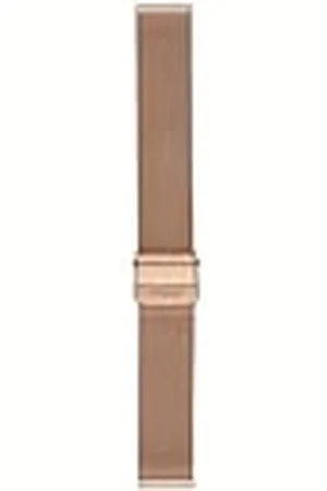 Fossil Dames 18 mm roségouden stalen mesh-armband, S181375
