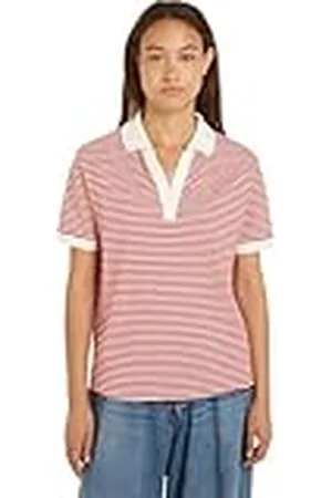 Tommy Hilfiger Dames RLX Open Placket Lyocell Polo Ss S/S polo