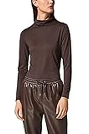 Comma, Dames T-shirt met lange mouwen, , 40