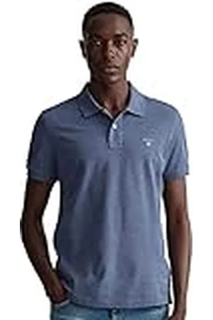 GANT Reg Shield Ss Pique poloshirt voor heren, , XXL