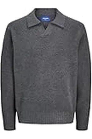 JACK & JONES Jorollie Knit LS Polo, , XS