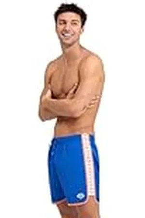 Arena M Icons Team Stripe Boxer Swim Trunks, , L Mannen, , L