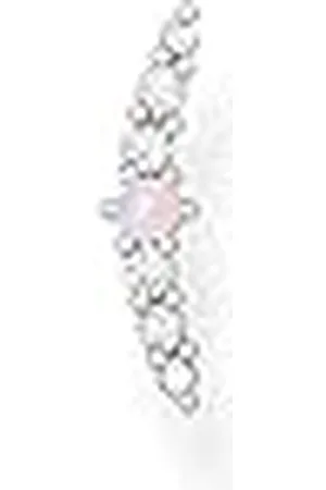 Thomas Sabo Damen Einzel Ohrstecker Vintage Opal-Imitation rosa schimmernd 925 Sterlingsilber H2182-166-7