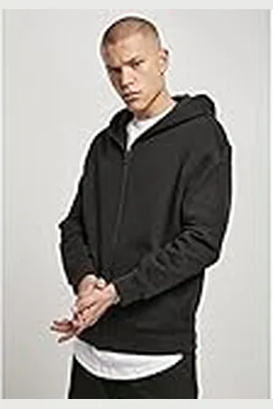 Urban classics Organic Full Zip Hoodie voor heren, , XL