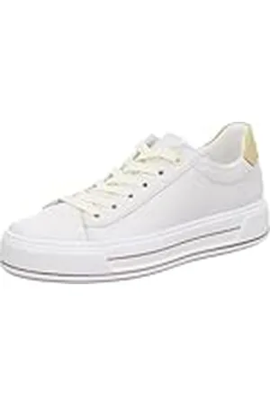 ARA Lage Canberra damessneakers, Crème vanille, 38 EU Breed