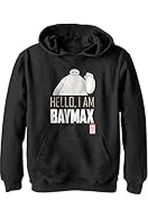 Disney Big Hero Six Series Hello Baymax Jongens Hooded Pullover Fleece, , Small, , S
