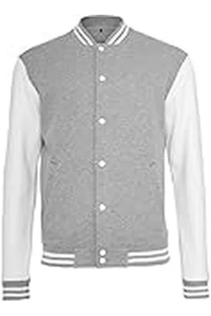 Build Your Brand Heren Sweat College Jacket Jas