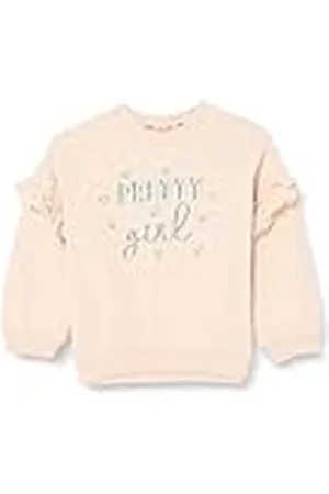 Koton Babygirls katoenen bedrukte ruffled sweatshirt, , 3-4 jaar