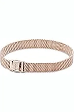 PANDORA Reflexions Armband in Roségold mit 14 Karat rosévergoldete Metalllegierung aus der Timeless Collection, 16cm