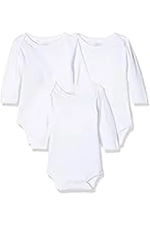 Playshoes Schnizler Baby Body met lange mouwen, uniseks, 3 stuks