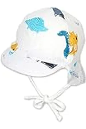 Sterntaler Unisex kinderen omkeerbare kap nek dinos kindermuts, , normaal