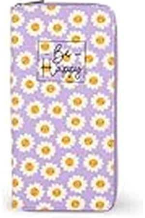 Legami Reisdocumententas, reisorganizer, ID-kaarthouder, RFID-blokkering, 4 grote vakken, 7 kleine vakken, ritssluiting, 11 x 24 x 3 cm, Daisy-thema, , L, Casual