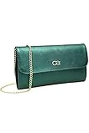 Alessandro Clutch elegantie van leer met aparte vakken 26 cm x 15 cm x 5 m, , Eén Maat