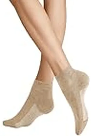 Hudson 015150 Dry Cotton, damessneakers, gebreid, 35/38, beige, vochtregulerend, hoog katoenaandeel, comfortabele tailleband, klimaatregulerend, versterkte teen en hiel, , 35-38 EU