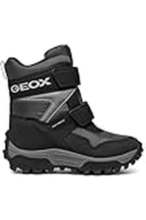 Geox J Himalaya BOY B ABX sneeuwlaars, antraciet/zwart, 1 UK, , 1 UK