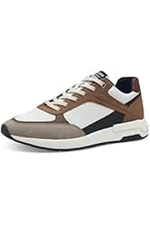 QS by s.Oliver Low 5-13603-42 Sneakers voor heren, White Comb, 45 EU, , 45 EU