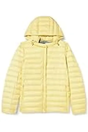 Geox Woman D JAYSEN DOWN JACKETS LEMON MERINGUE_40, , 34
