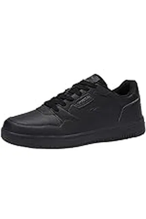KangaROOS Unisex K-Watch Half Sneaker, Jet Black/Mono, 43 EU, , 43 EU