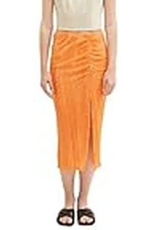 TOM TAILOR Damesrok met split en patroon, , XL